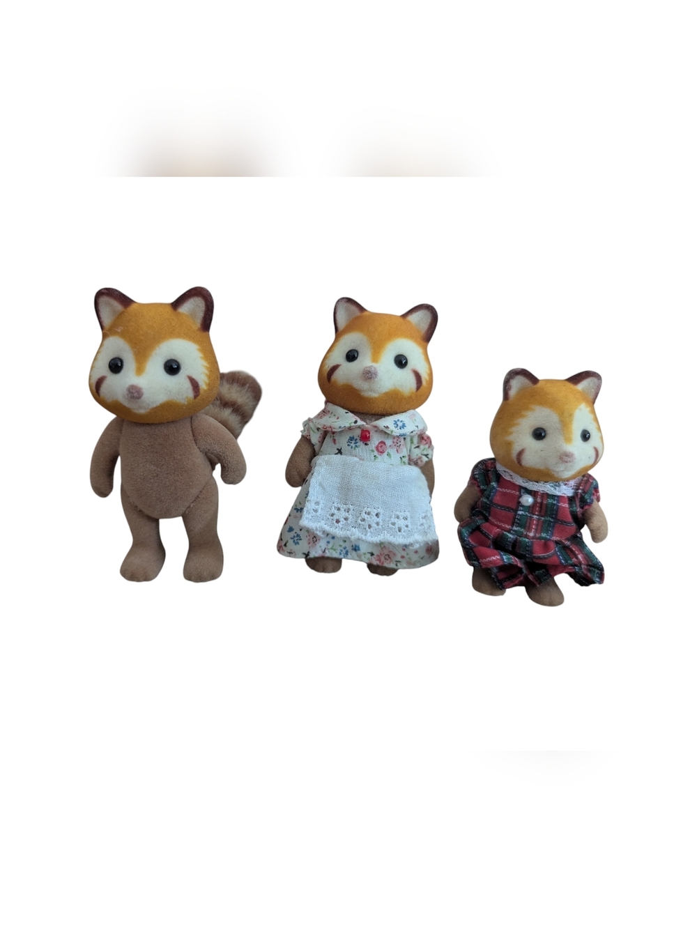 Calico Critters Robinson Red Panda Family - Sylvanian Families